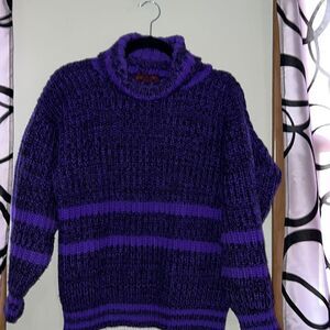 Memphis Jones, classic vintage, chunky knit, sweater, size medium